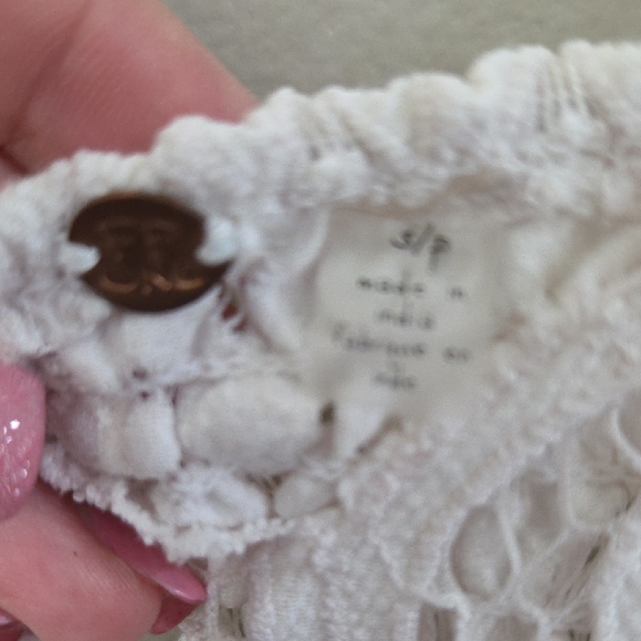 FP Movement by Free People Cream Lace Mini Dress - Picture 5 of 8